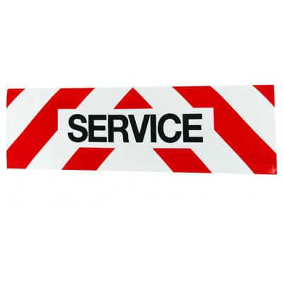 PANNEAU "SERVICE" 100X30CM MAGNETIQUE TALIAPLAST | 520904