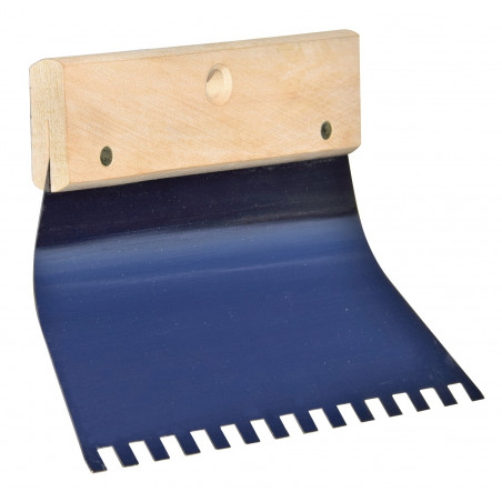 PEIGNE A COLLE LAME COURBE 21,6CM DENTS CARREES 10MM TALIAPLAST | 440523