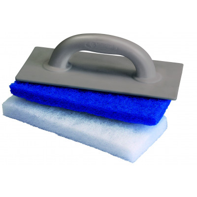 PLATOIR + 2 TAMPONS ABRASIFS 28X14X2,5CM TALIAPLAST | 302002