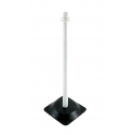 POTEAU DE SUPPORT (H90CM) PIED LESTE (2,800KG) BLANC TALIAPLAST | 530304