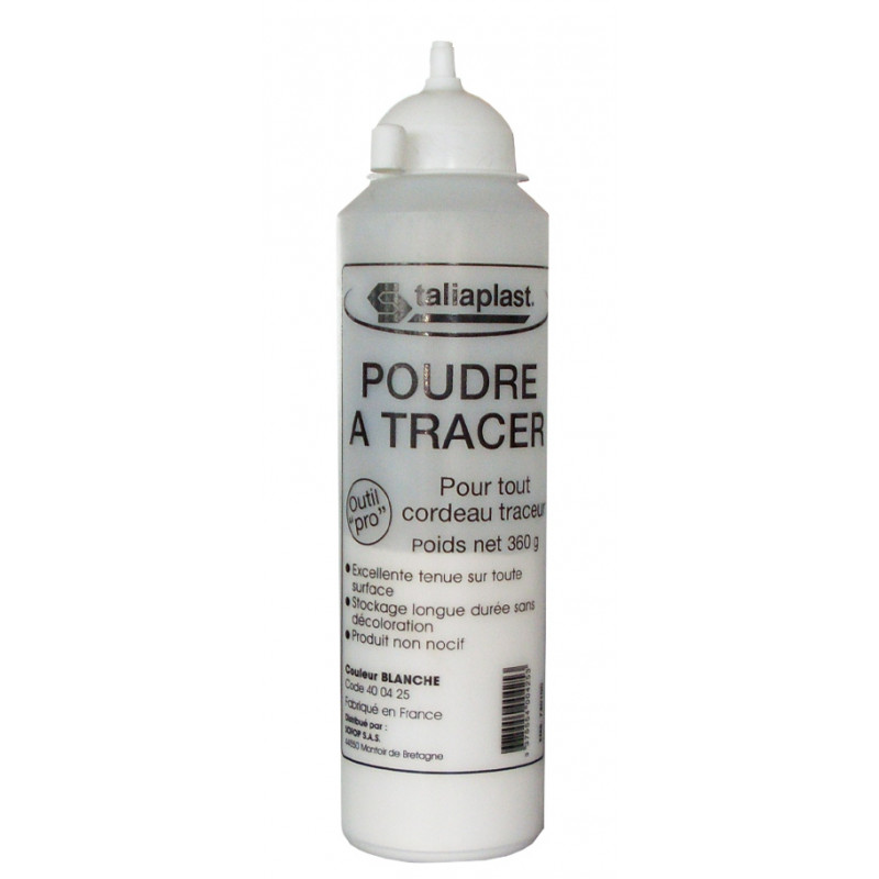 POUDRE A TRACER BLANC 360G TALIAPLAST | 400425