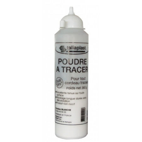 POUDRE A TRACER BLANC 360G TALIAPLAST | 400425