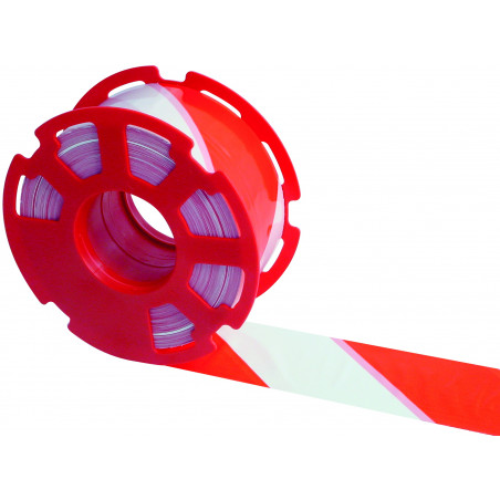 RUBAN "RUBAFORT" ROUGE BLANC 500MX50MM TALIAPLAST | 540801