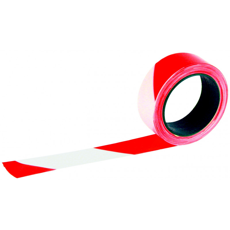 RUBAN "RUBAPLAST" ROUGE BLANC 200MX50MM TALIAPLAST | 540306