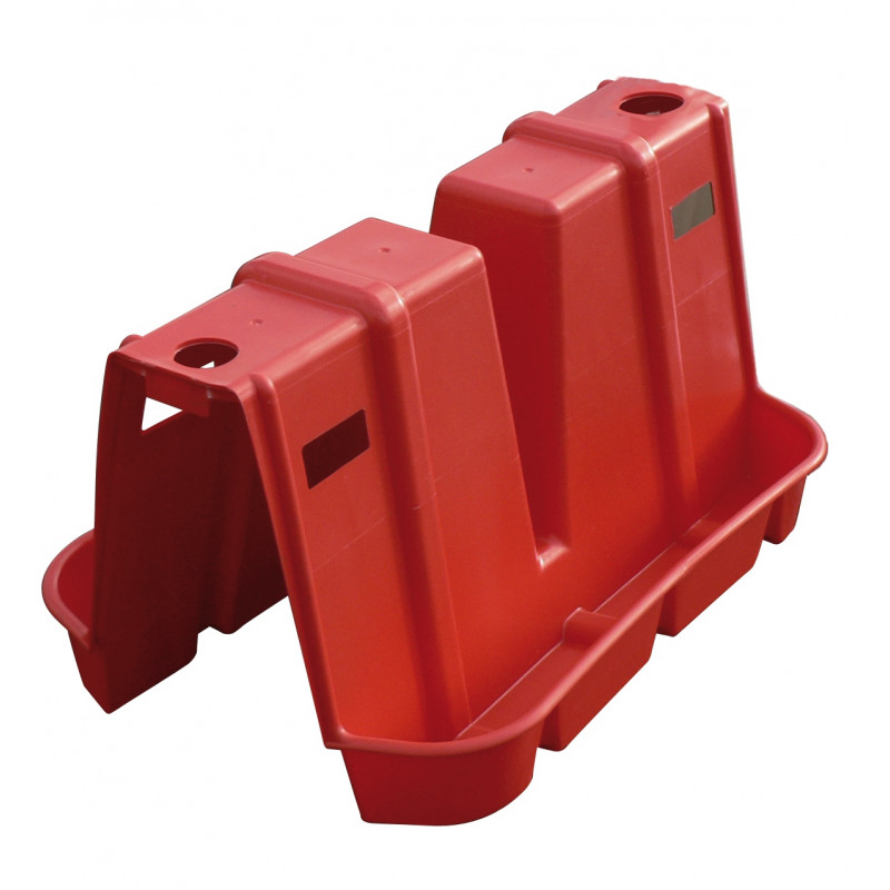 SEPARATEUR DE VOIES ROUGE 100X56X50CM (EMPILABLE) TALIAPLAST | 520522