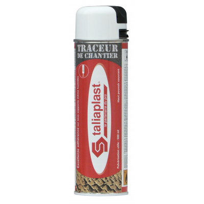 TRACEUR DE CHANTIER 500ML BLANC TALIAPLAST | 521001