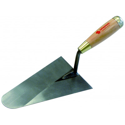 TRUELLE LISSEUSE BOUT ROND SOUDEE 24CM MANCHE BOIS TALIAPLAST | 430804