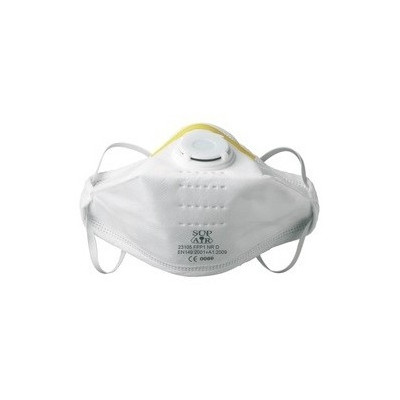 MASQUE PLIABLE A USAGE UNIQUE FFP1D SL AVEC SOUPAPE | 23105