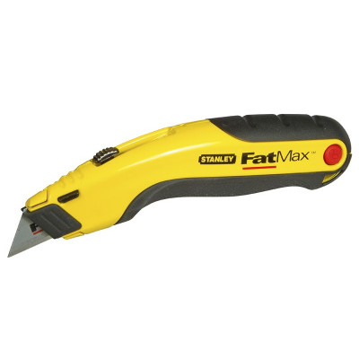 CUTTER, COUTEAU A LAME RETRACTABLE + 5 LAMES  STANLEY FATMAX 0-10-778
