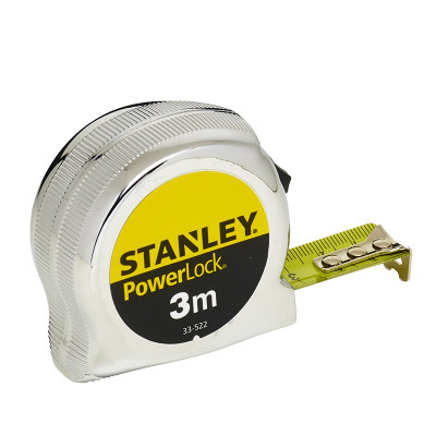 MÈTRE A RUBAN MESURE 3M X 19MM POWERLOCK STANLEY 0-33-522