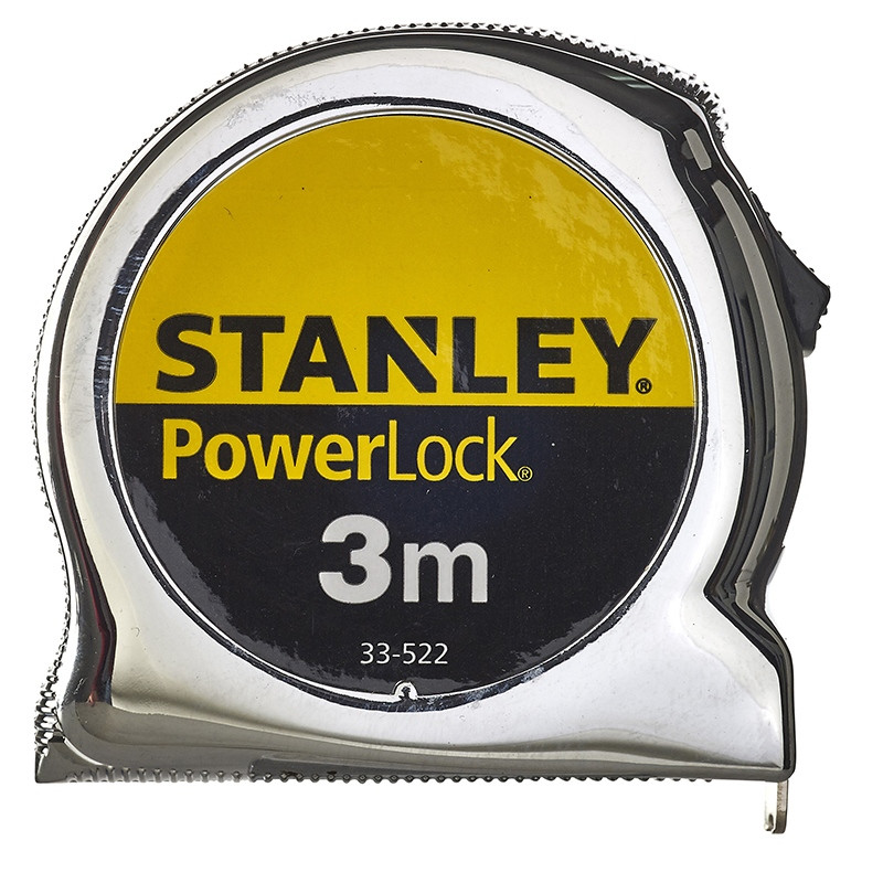 Stanley PowerLock Mètre à Ruban (carton De 4, 9,1 M