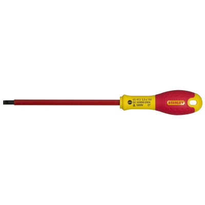 TOURNEVIS ELECTRICIEN ISOLE 1000V 5,5X150MM FATMAX  - STANLEY FRANCE | 0-65-413