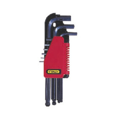 CLE MALE A TETE SPHERIQUE - ETUI DE 9 PIÈCES STANLEY 0-69-256