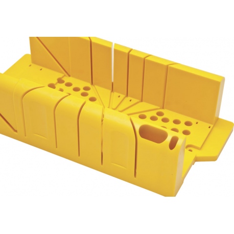 Boîte à coupe plastique cales excentriques scie dos Stanley 1-20-600