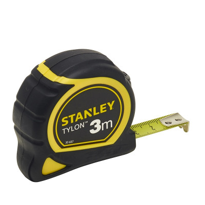 MÈTRE A RUBAN MESURE STANLEY 5M X 19MM BI MATIERE TYLON |1-30-697