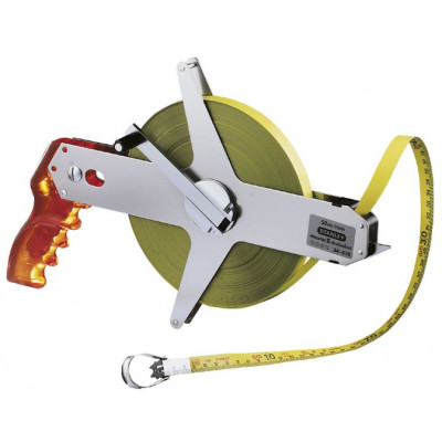 DÉCAMÈTRE MESURE LONGUE 30M X 12,7MM RUBAN ACIER MABOLON MASTER II STANLEY 1-34-477