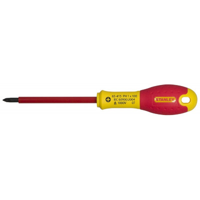 TOURNEVIS PHILLIPS ISOLE 1000V PH2 X 125MM  STANLEY FATMAX 1-65-416