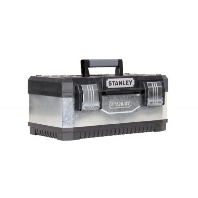 BOITE, CAISSE A OUTILS BI MATIÈRE GALVANISEE 51CM  STANLEY 1-95-618