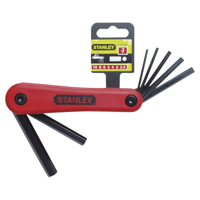 CLE MALE GAMME PRO - JEU DE 7 PIÈCES STANLEY 4-69-262