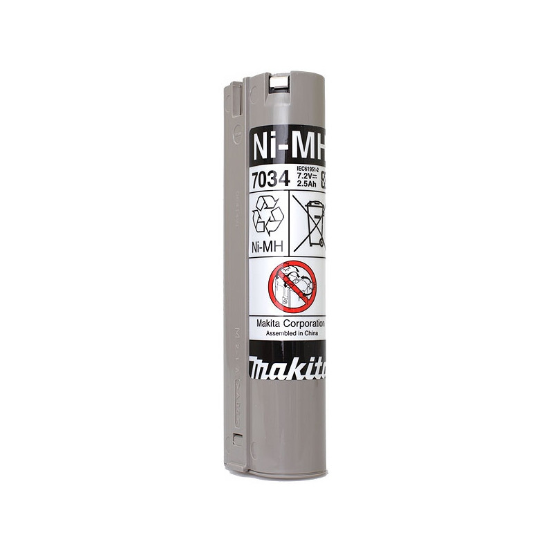 Makita 193888-6 Batterie Ni-Mh 7,2 V / 2,5 Ah - 7034