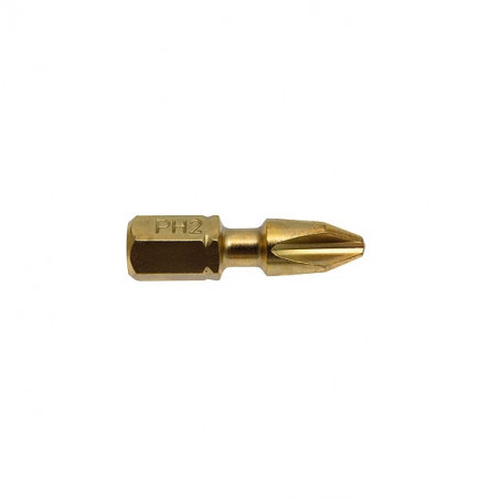 Makita B-28329 Embouts courts 25 mm Impact Gold Torsion PHILLIPS (PH) Hexa 1/4''