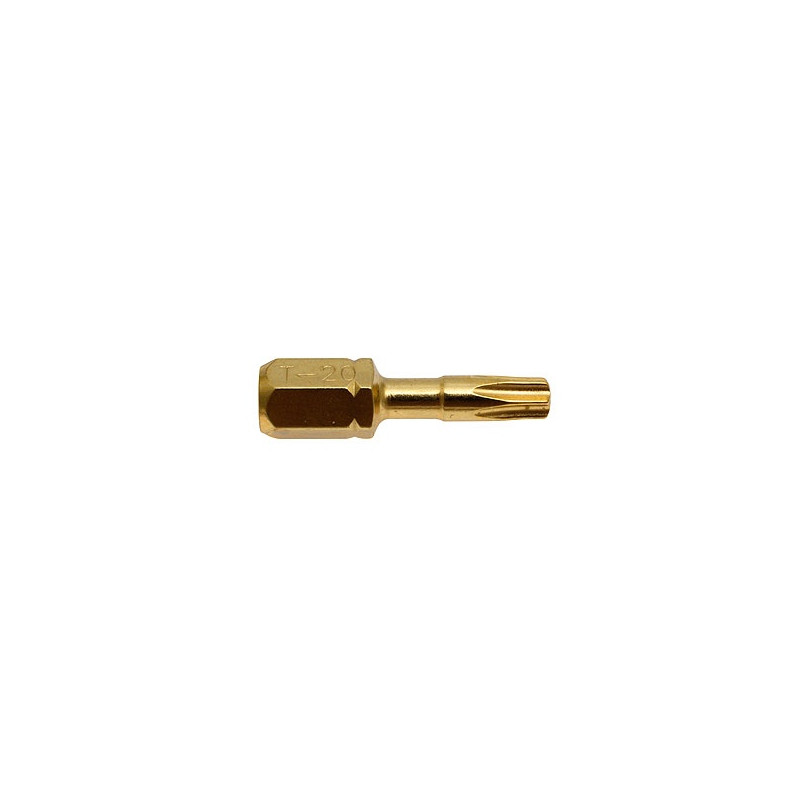 Makita B-28400 Embouts courts 25 mm Impact Gold Torsion TORX (T) Hexa 1/4''