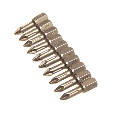 Makita P-06030 Embouts courts 25 mm PHILLIPS (Ph) Hexa 1/4''