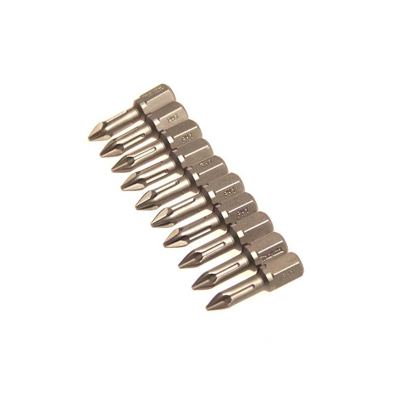 Makita P-06030 Embouts courts 25 mm PHILLIPS (Ph) Hexa 1/4''