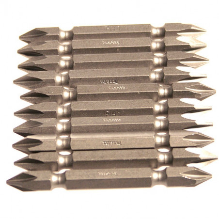 Makita P-20781 Embouts doubles PHILLIPS (Ph) Hexa 1/4'' Forme ''NZ''