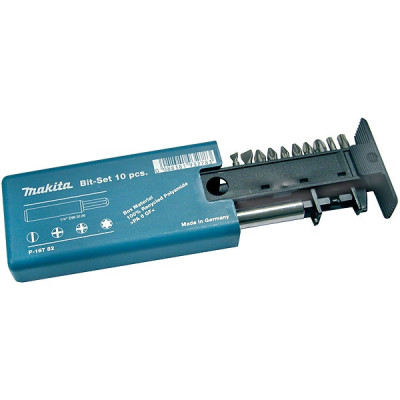 Makita P-16782 Coffret d'embouts 10 embouts + Porte-embout magnétique