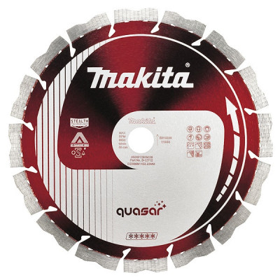 Makita B-13465 Disque diamant Quasar 3DDG anti-vibration, anti-bruit Stealth