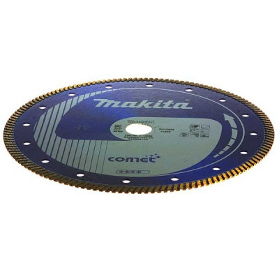 Makita B-12996 Disque diamant Comet Turbo à jante continue crenelée pour matériaux durs