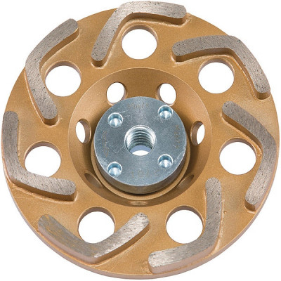 Makita B-48555 Plateau de ponçage diamant à faibles vibrations (matériaux calcaires) pour meuleuses Ø 125 mm