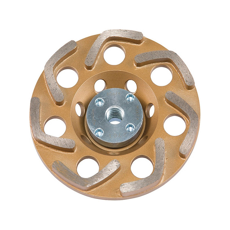 Plateau de ponçage diamant à faibles vibrations MAKITA B-48549 tous travaux, pour meuleuses Ø 125 mm main image 1