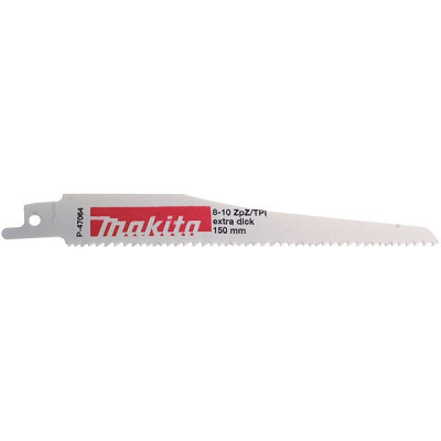 Makita P-47064 Lame Bi-Métal pour toutes sortes de bois avec restes de métal, acier  2,5 mm (fenêtres)