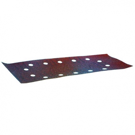 Makita P-33021 Feuilles rectangulaires abrasives 115x280 mm - 5 + 5 + 2 + 2 trous