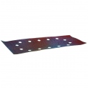Makita P-33021 Feuilles rectangulaires abrasives 115x280 mm - 5 + 5 + 2 + 2 trous