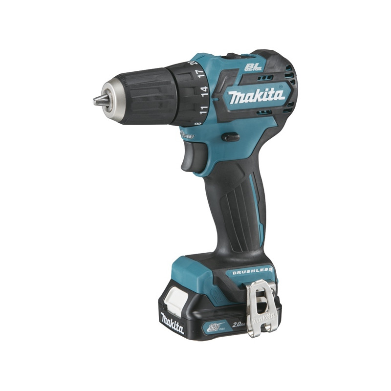 Makita DF332DSAJ Perceuse visseuse 12 V CXT Li-Ion 2 Ah Ø 10 mm
