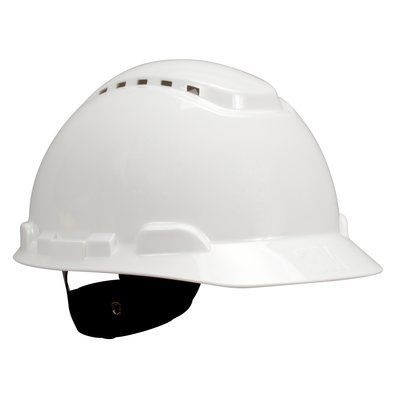 Casque de sécurité 3M™ H700 vert, ventilé, avec harnais standard et basane synthétique