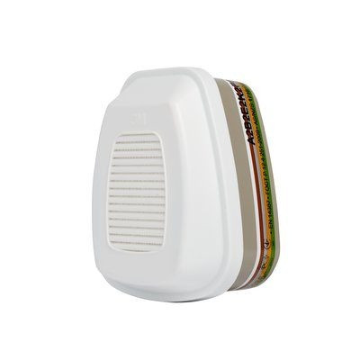 Lot de 4 filtres combinés ABEK2Hg P3R + formaldéhyde (Masque série 6000) 3M | 7100104327