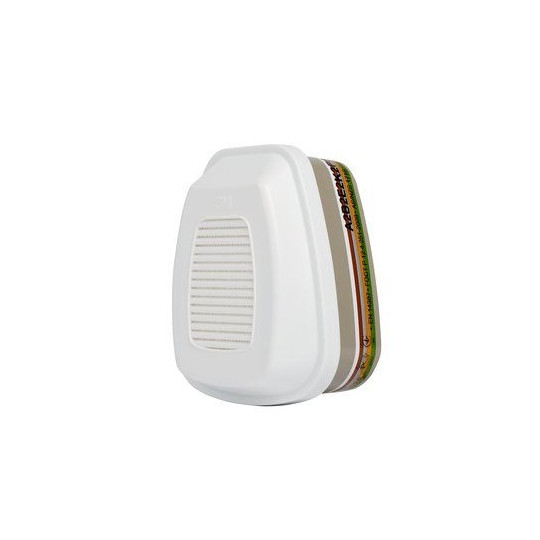 Filtre Combiné ABEK2Hg P3R 3M 6099 - Protection Gaz Organiques, Inorganiques, Acides, Ammoniac, Formaldéhyde Et Poussières Toxiques