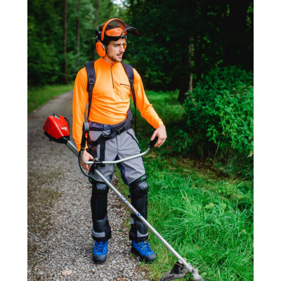 Kit complet de protection forestière : combinaison avec coiffe 3M™ G500 et visière et coquilles auditives 3M™