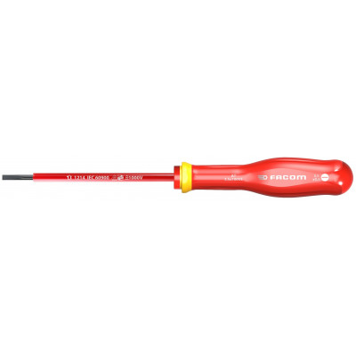Tournevis Protwist plat 3.5x100 isolé 1000V Facom | AT3.5X100VE