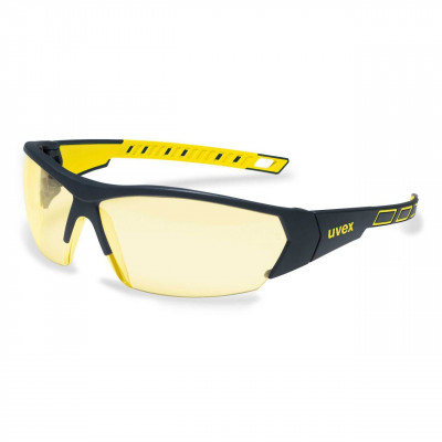Lunettes de protection à branches jaunes i-works Uvex | 9194365