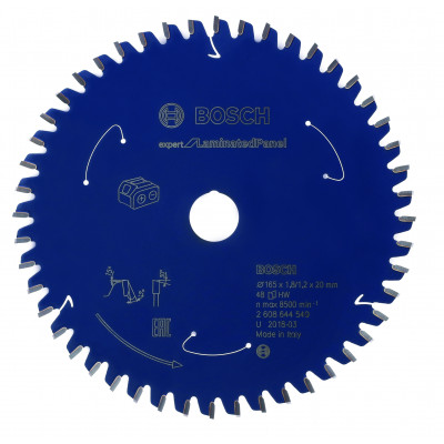 Lame de scie circulaire Sans-fil Expert Lami 190x30x60T Bosch Professional | 2608644550