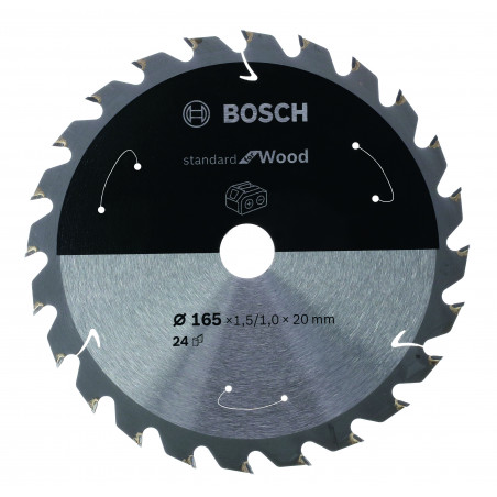 Lame de scie circulaire Sans-fil STD Bois 140x20x24T Bosch Professional | 2608837671