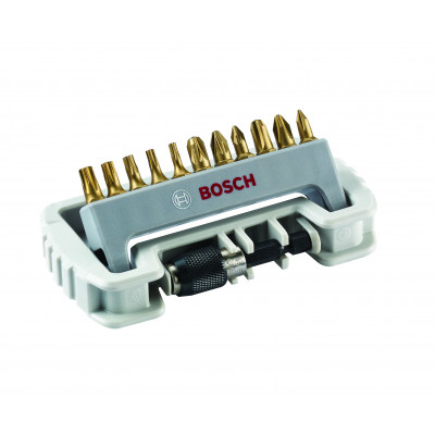 Set 11 embouts TiN + Quick Change  Bosch Professional | 2608522126