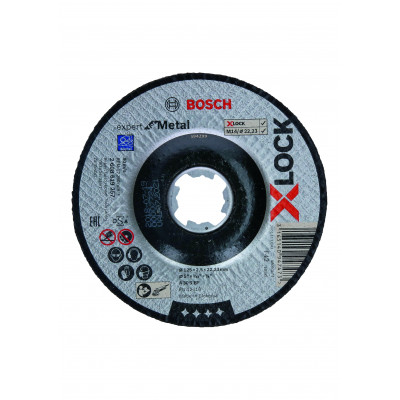 Disques à tronçonner X-LOCK 115 x 2,5 ACIER DEPORTE  Bosch Professional | 2608619256