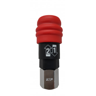 Coupleur rapide fileté femelle 1/2'' - L.44mm KS Tools | 515.4455