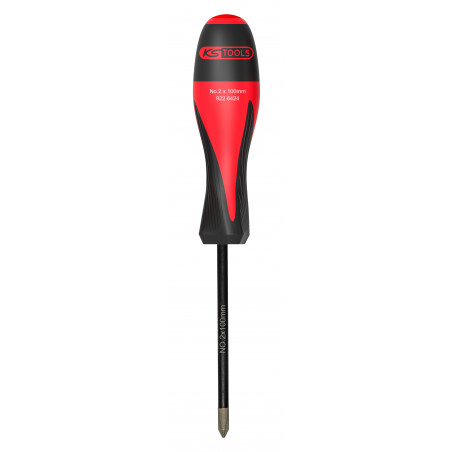 Tournevis ULTIMATEgrip PHILLIPS®, PH2 - L.100 mm KS Tools | 922.6424